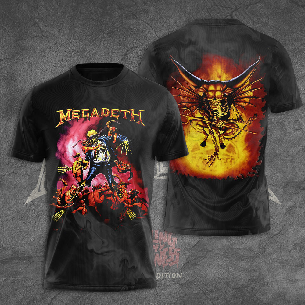Megadeth 3D Apparel – TANTN15435
