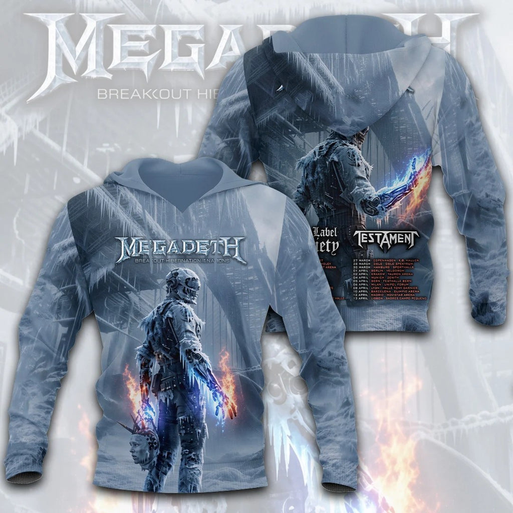 Megadeth Tour 2027 3D Apparel – TANTN25276