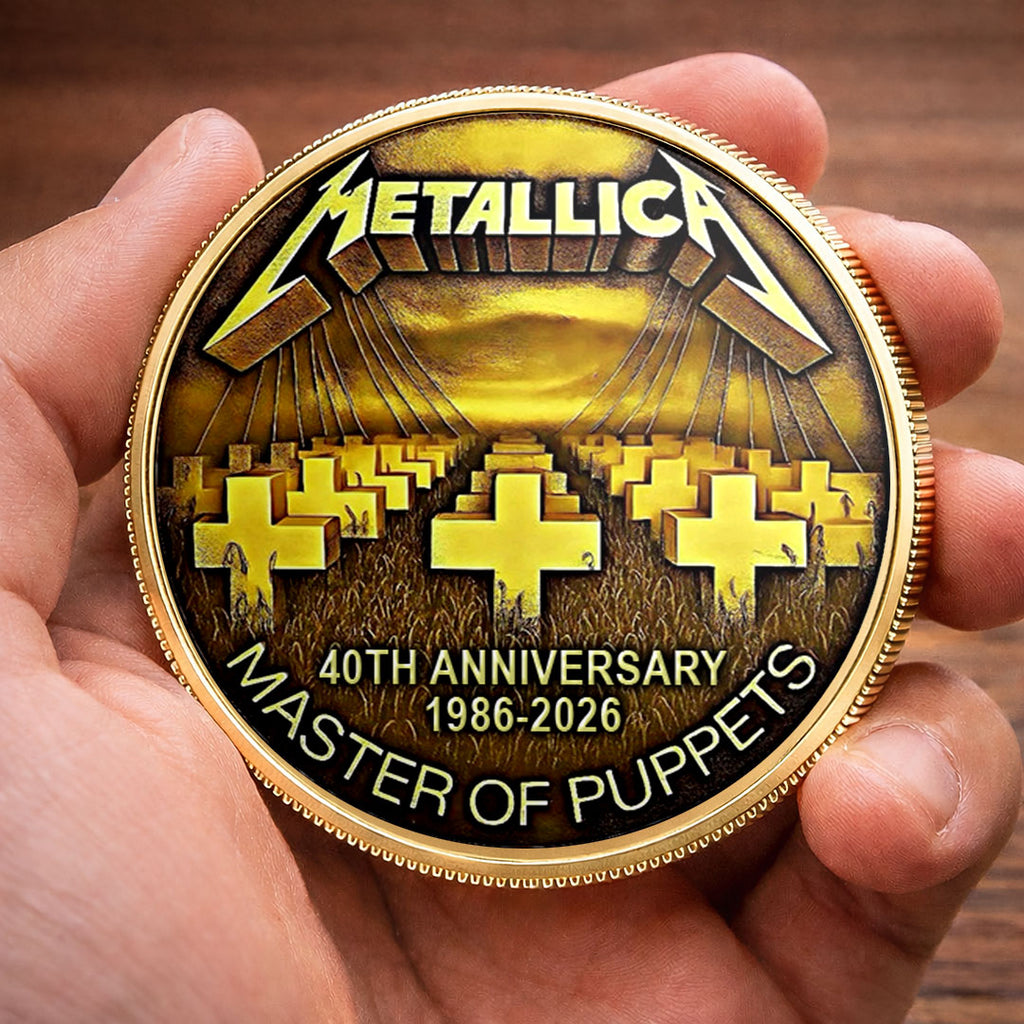 Metallica 40th Anniversary Master of Puppets Commemorative Coin – MAITM15070