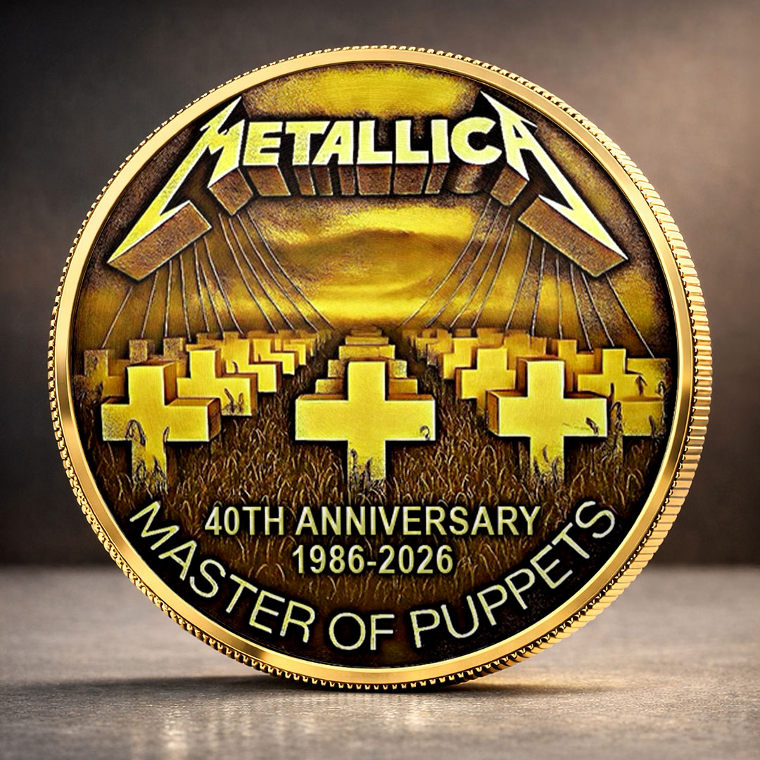 Metallica 40th Anniversary Master of Puppets Commemorative Coin – MAITM15070