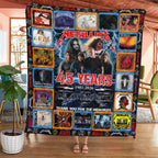 Metallica 45 Years Quilt Blanket – MAITM15065