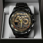 Metallica 45th Anniversary Black Stainless Steel Watch – TANTN21576