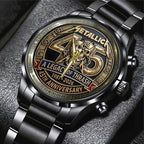 Metallica 45th Anniversary Black Stainless Steel Watch – TANTN21576