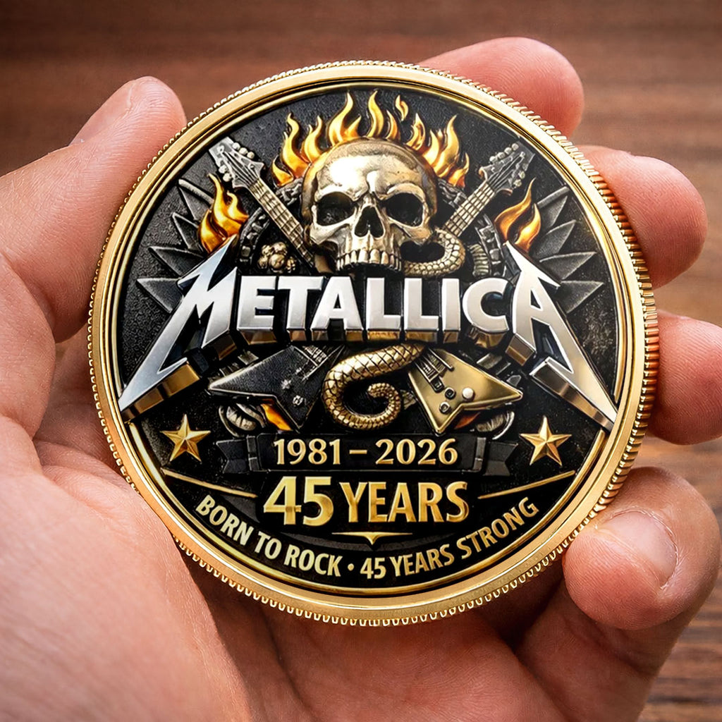 Metallica 45th Anniversary Commemorative Coin – MAITM15126