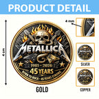 Metallica 45th Anniversary Commemorative Coin – MAITM15126