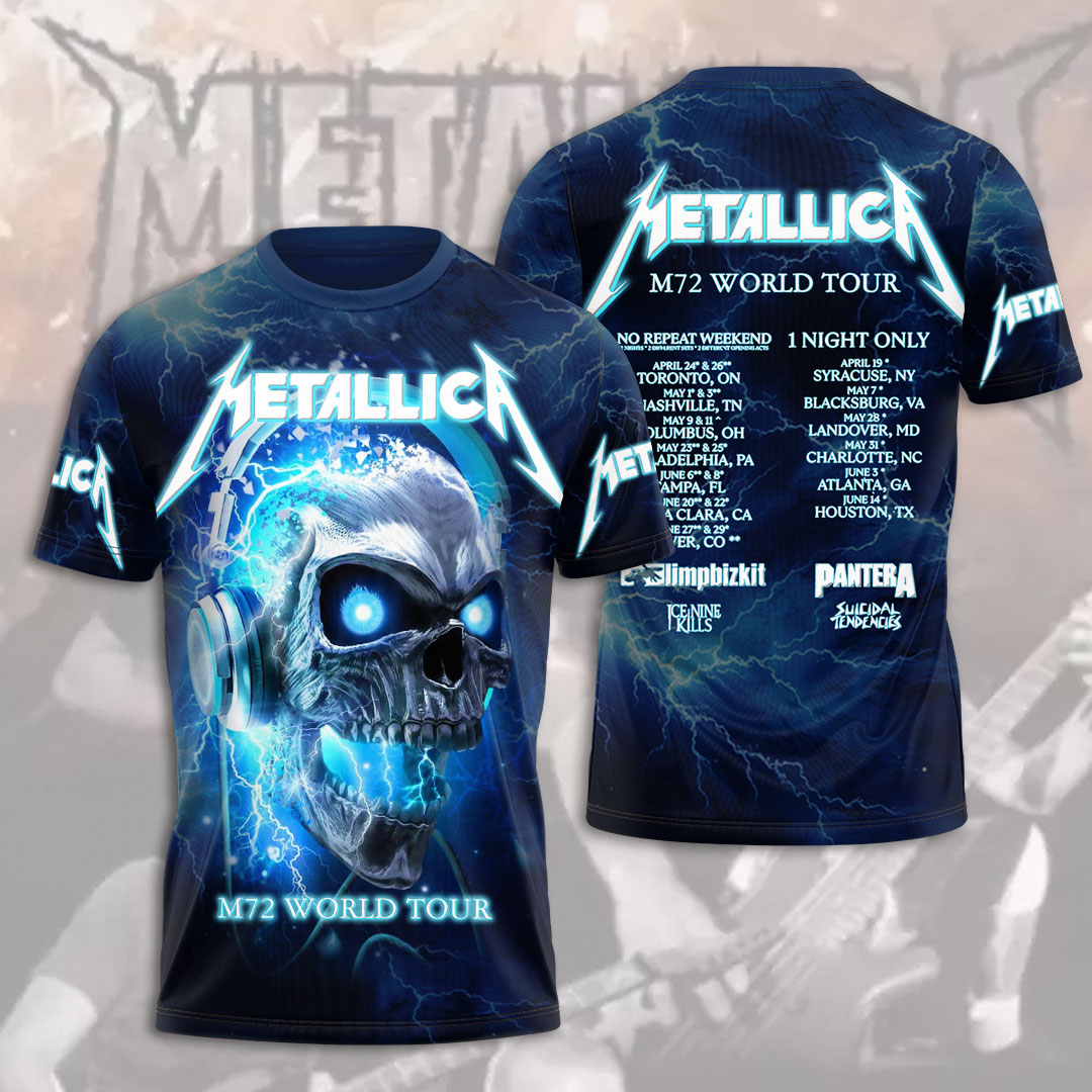 Metallica 3D Apparel – MAITM 11545