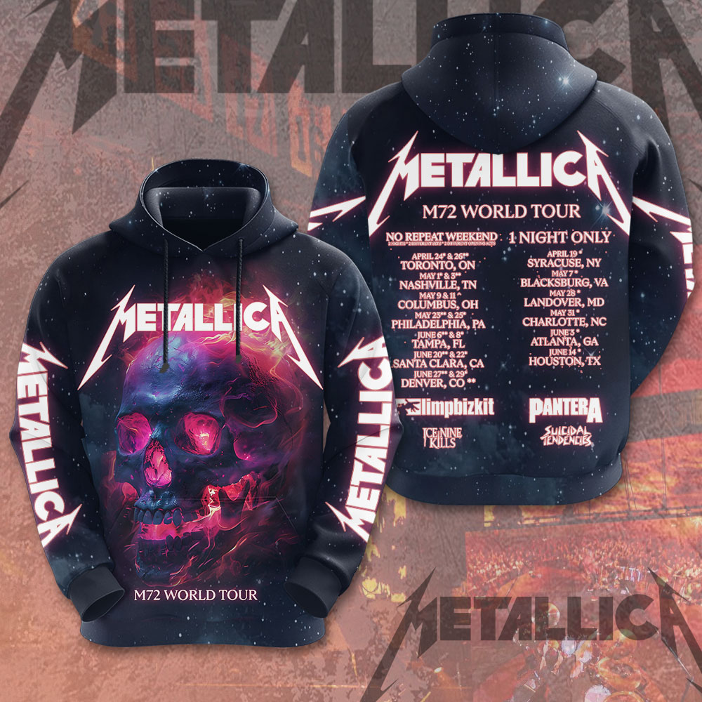 Metallica 3D Apparel – MAITM 11597