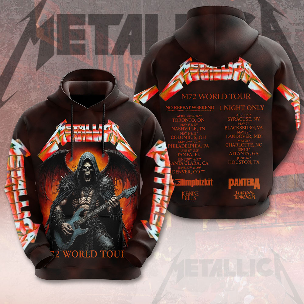 Metallica 3D Apparel – MAITM12586