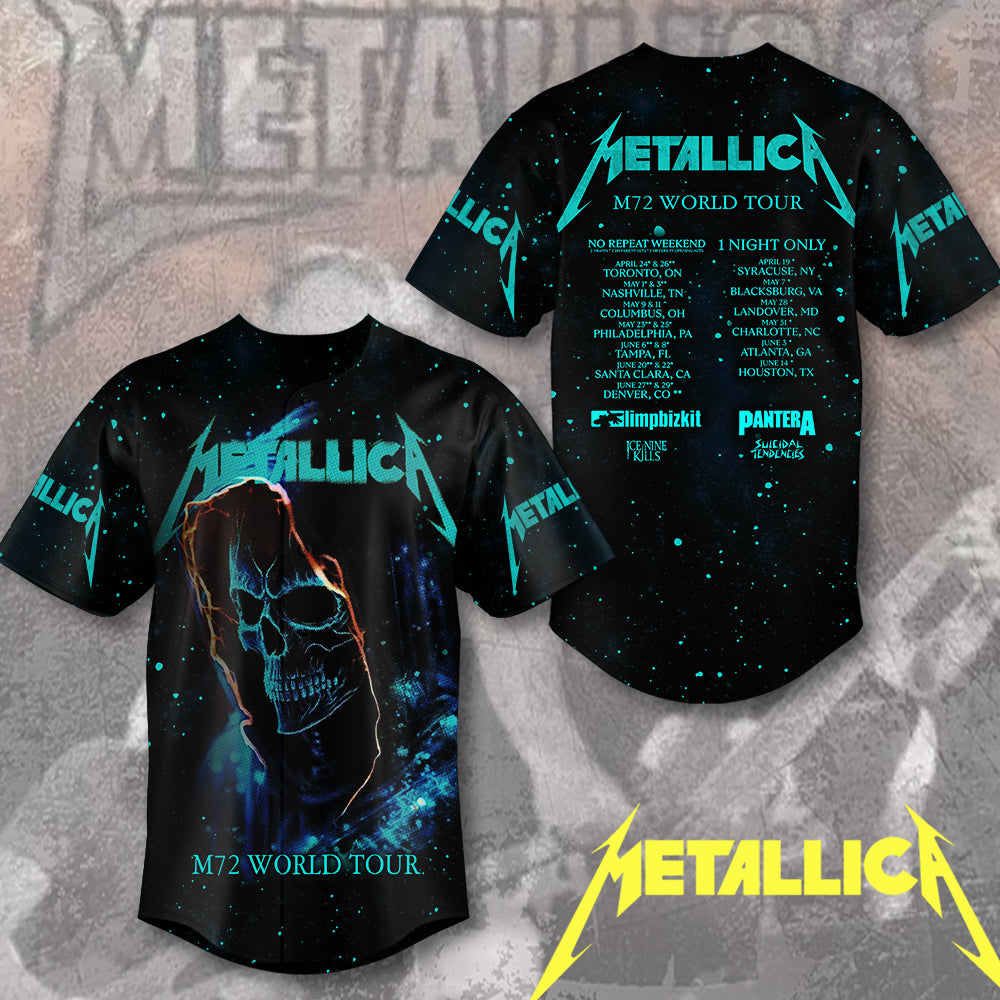 Metallica Baseball Jersey – MAITM 11377