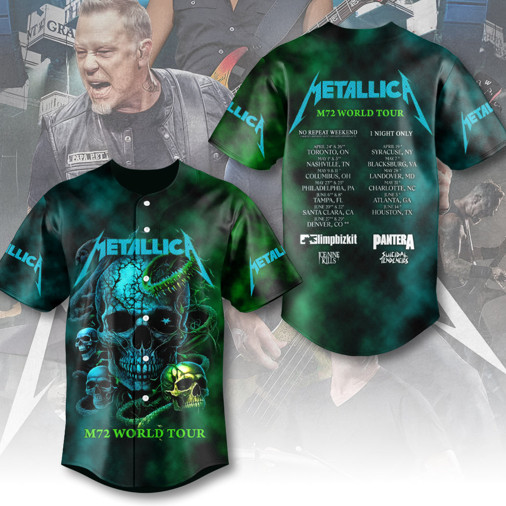 Metallica Baseball Jersey – MAITM 11556