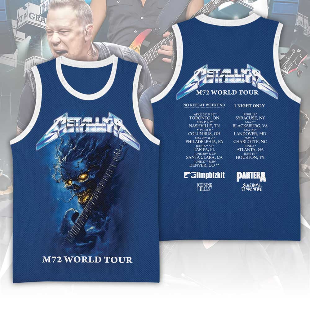 Metallica Basketball Jersey – MAITM 11924