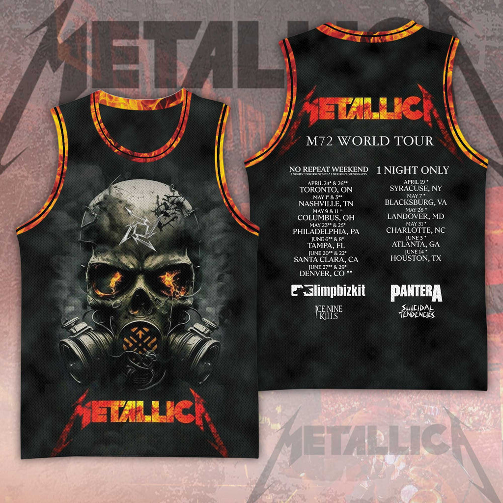 Metallica Basketball Jersey – MAITM 12172