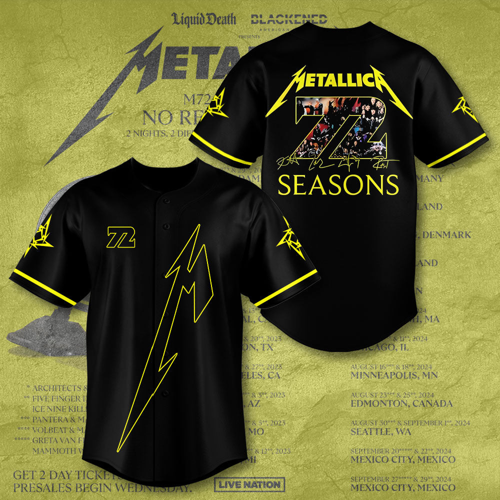 Metallica Baseball Jersey – TANTN 12866