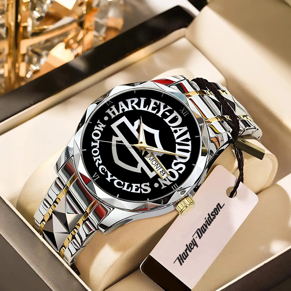 Harley Davidson Alloy Luxury Quartz Watch – GNE 3903