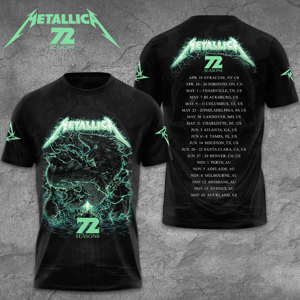 Metallica 3D Apparel – GNE 3550