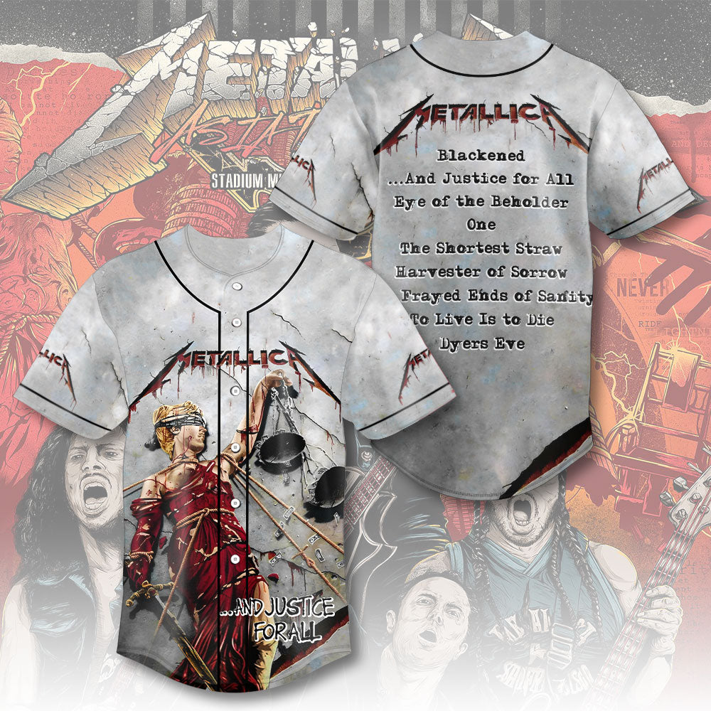 Metallica Baseball Jersey – HOATT 11012