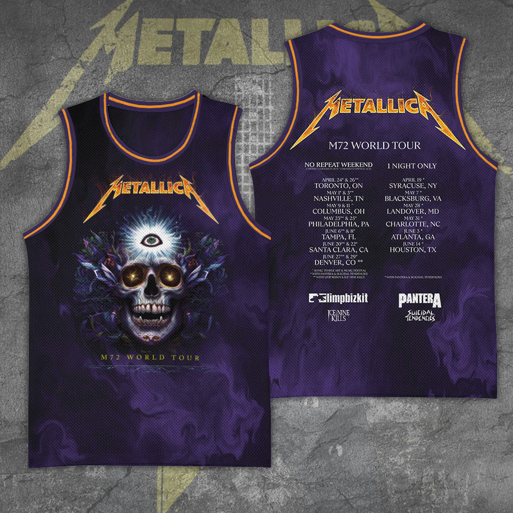 Metallica Basketball Jersey – TANTN 14211