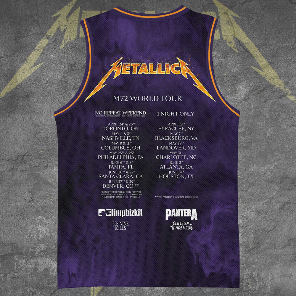 Metallica Basketball Jersey – TANTN 14211