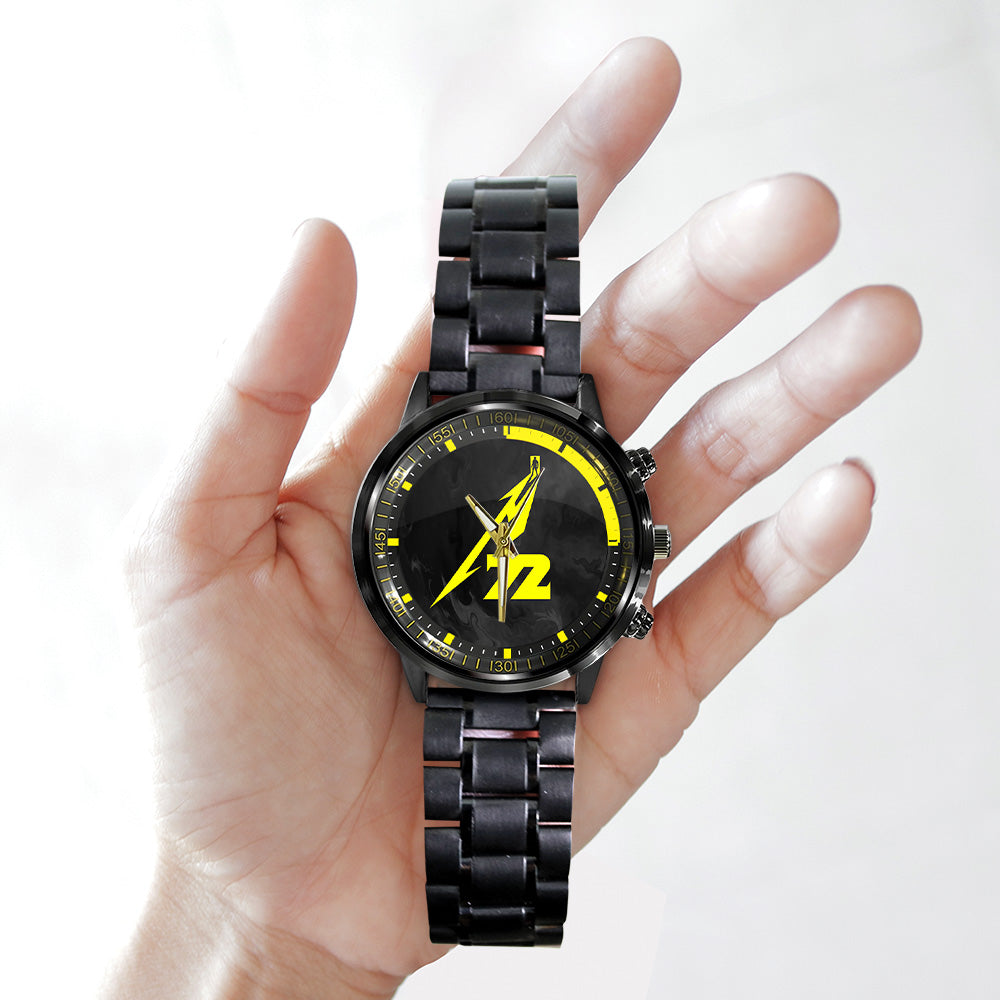 Metallica Black Stainless Steel Watch – GNE 3036
