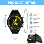 Metallica Black Stainless Steel Watch – GNE 3036