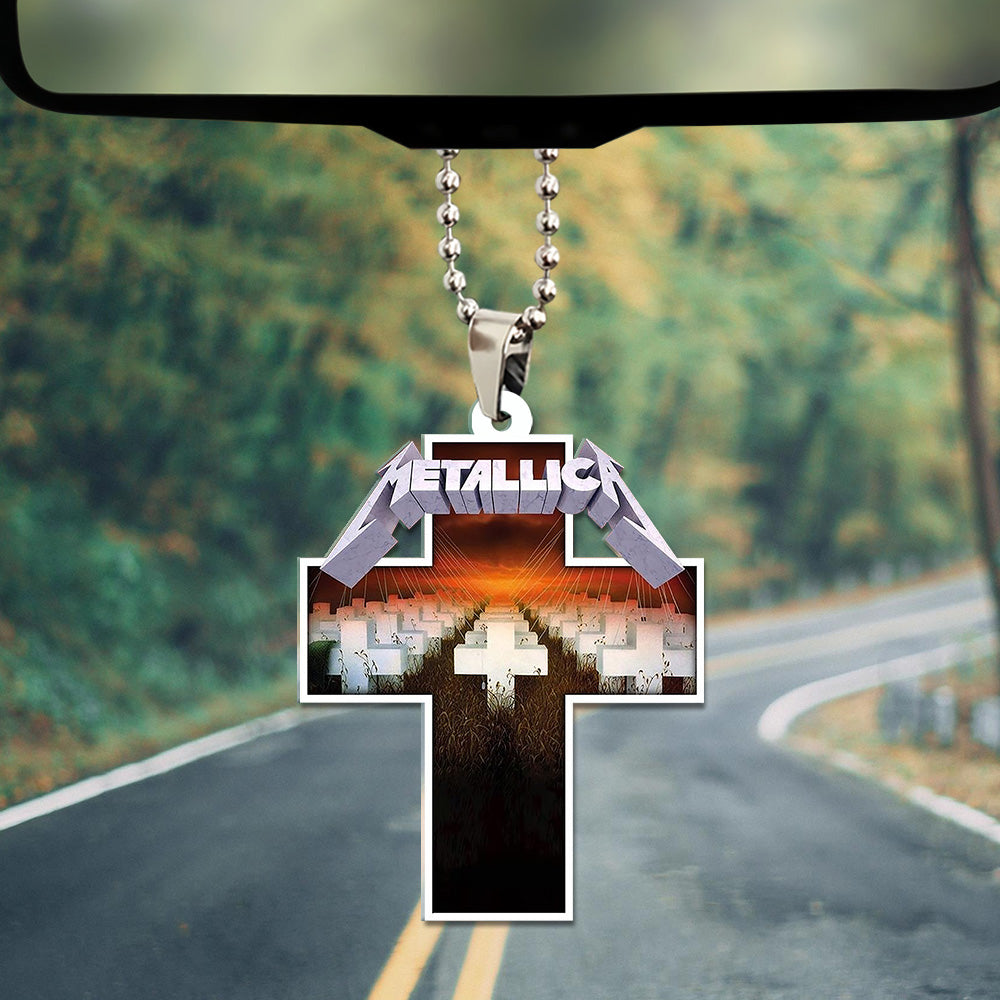 Metallica Custom Shape 2-sided Acrylic Car Ornament – GNE 3009