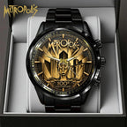 Metropolis 100th Anniversary Black Stainless Steel Watch – GNE8962