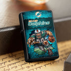 Miami Dolphins Zippo Lighter Case (No Insert) – HOATT13329