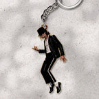 Michael Jackson Custom Shape 2-sided Keychain – HOATT26844