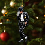 Michael Jackson Custom Shape 2-side Printed Acrylic Ornament – HOATT21208