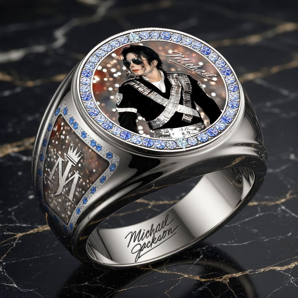 Michael Jackson 3D Engraved Ring – HOATT19120