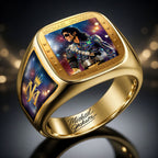 Michael Jackson 3D Engraved Ring – HOATT19366