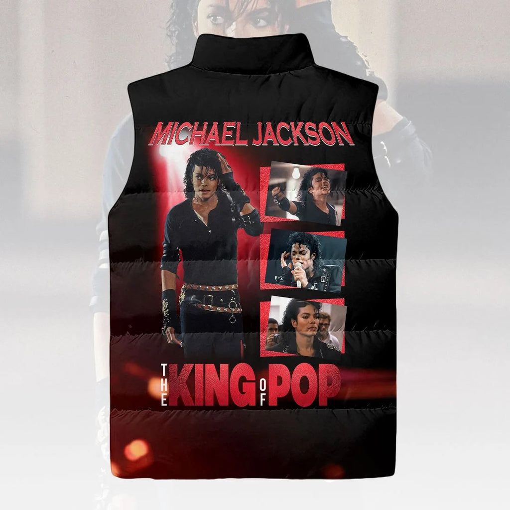 Michael Jackson 3D Sleeveless Down Jacket – HOATT21533