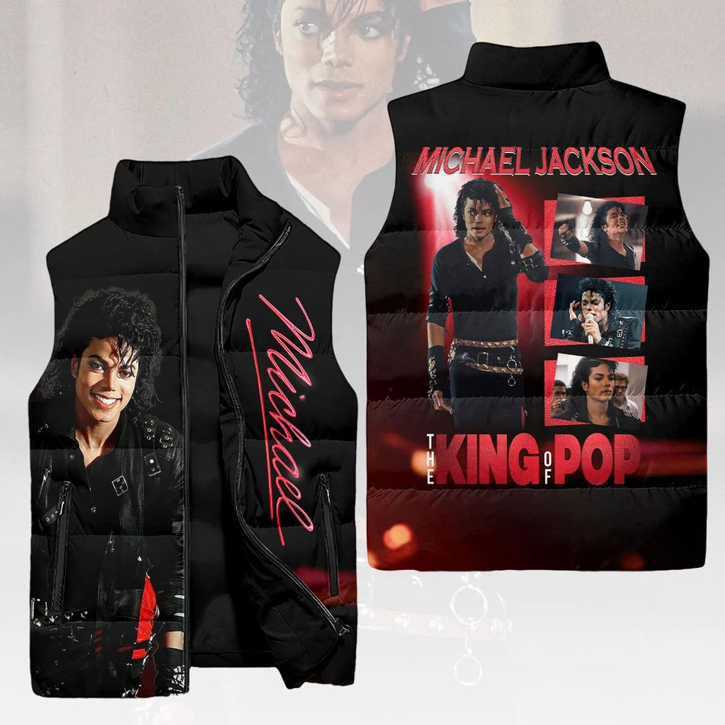 Michael Jackson 3D Sleeveless Down Jacket – HOATT21533