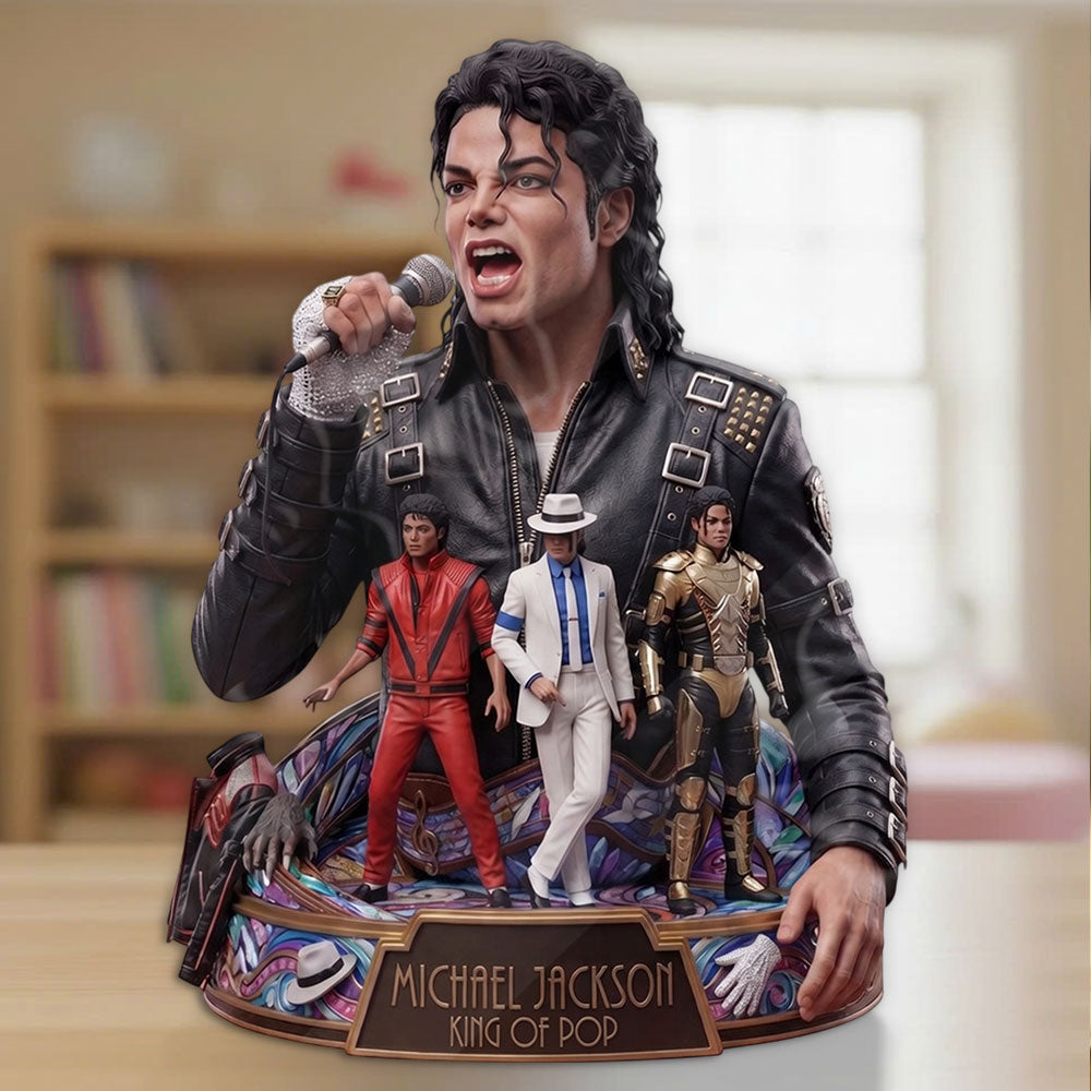 Michael Jackson Custom Shape Acrylic Plaque – TMTHU5516