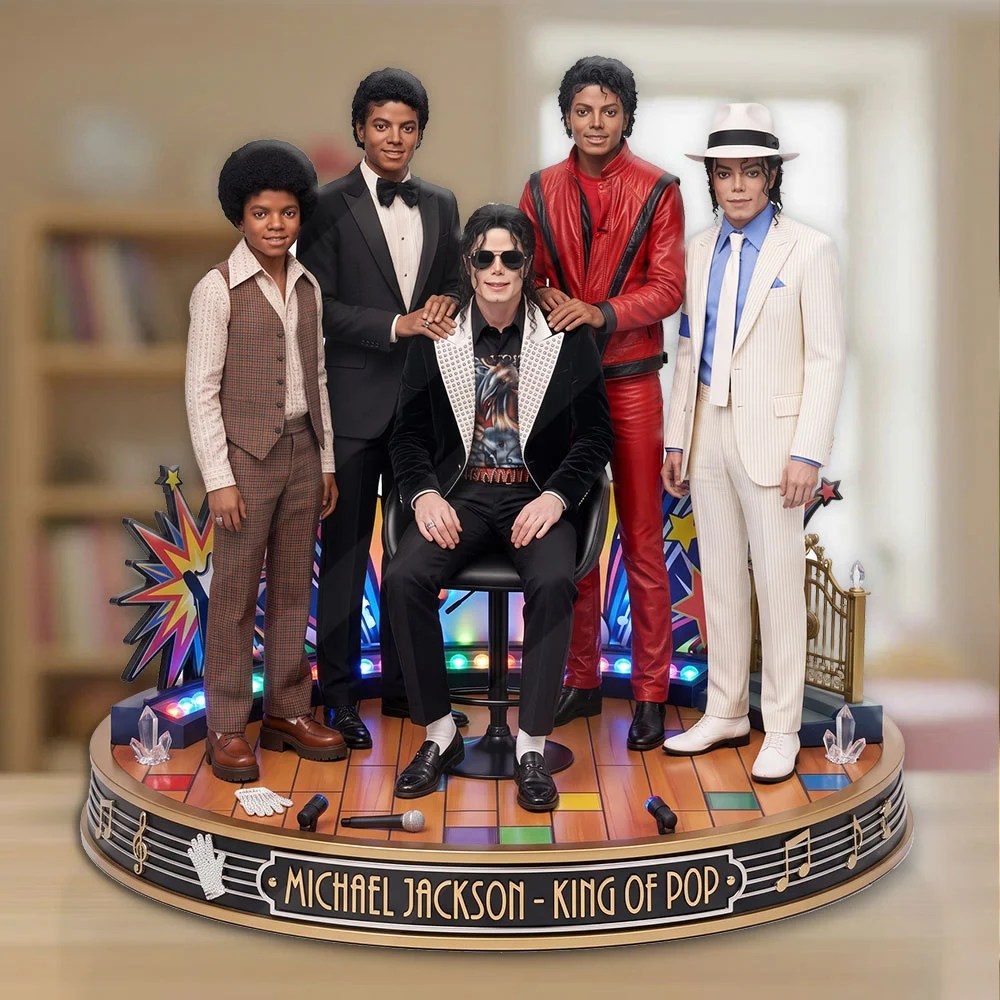 Michael Jackson Custom Shape Acrylic Plaque – TMTHU9499