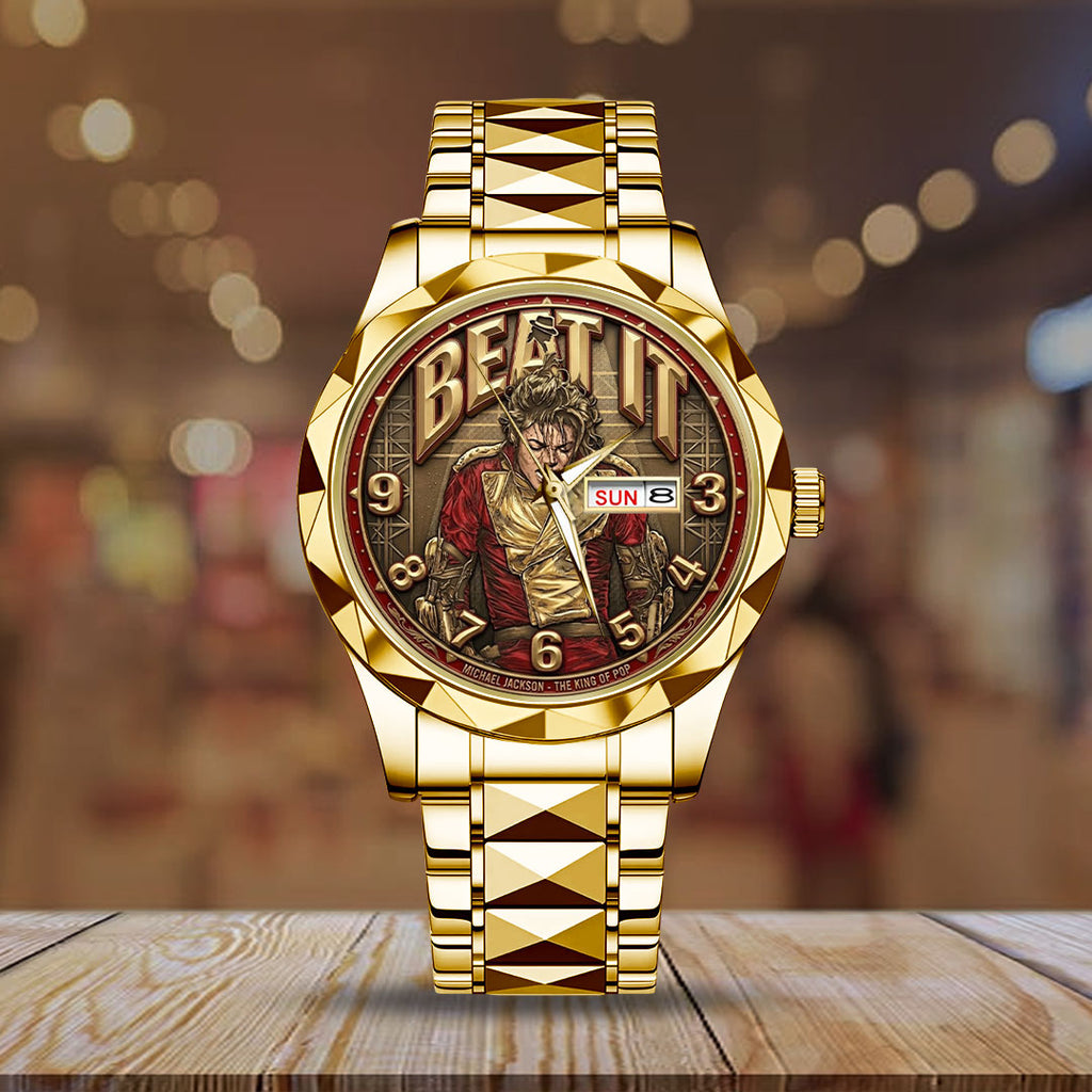 Michael Jackson Alloy Luxury Quartz Watch – TMTHU7098