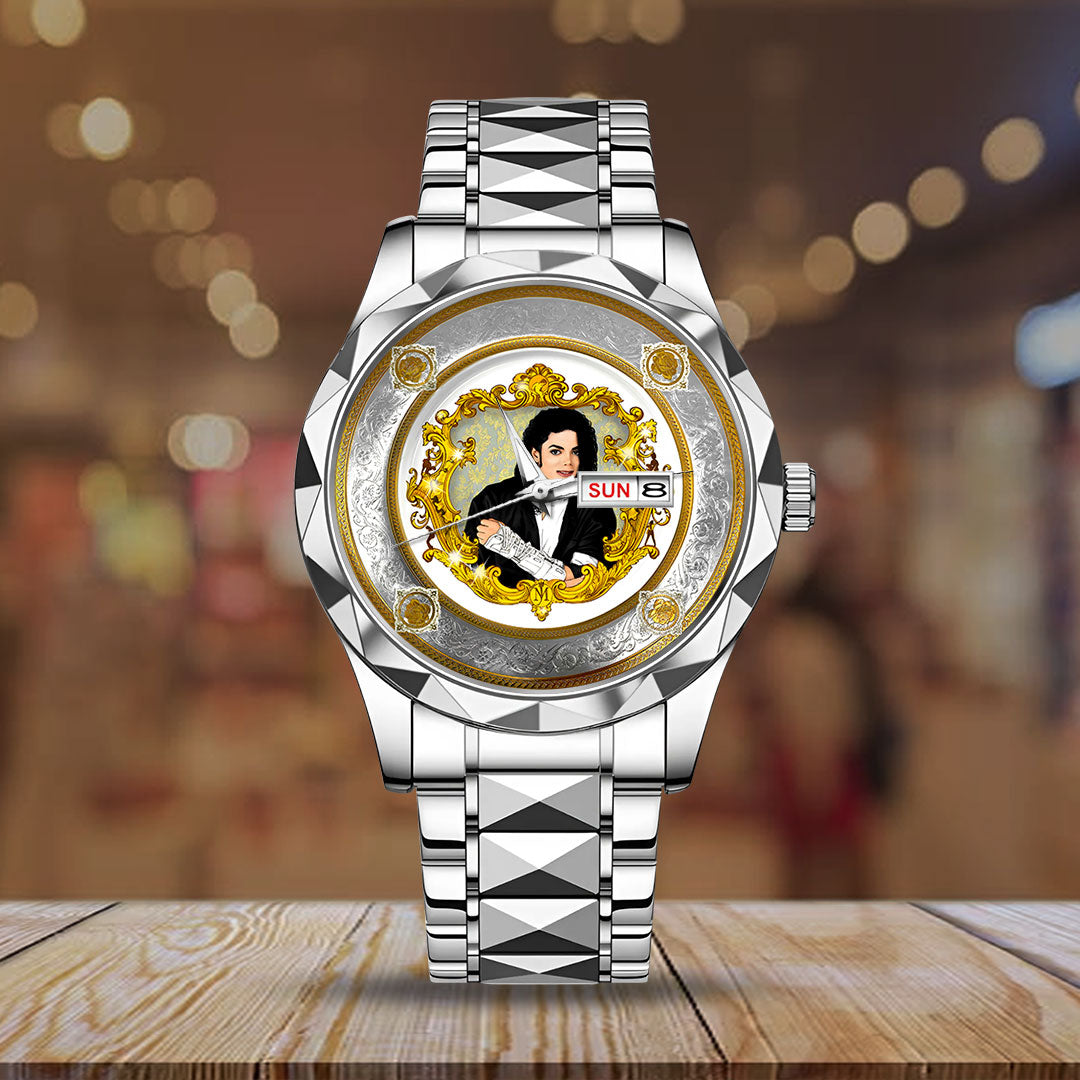 Michael Jackson Alloy Luxury Quartz Watch – HOATT15263