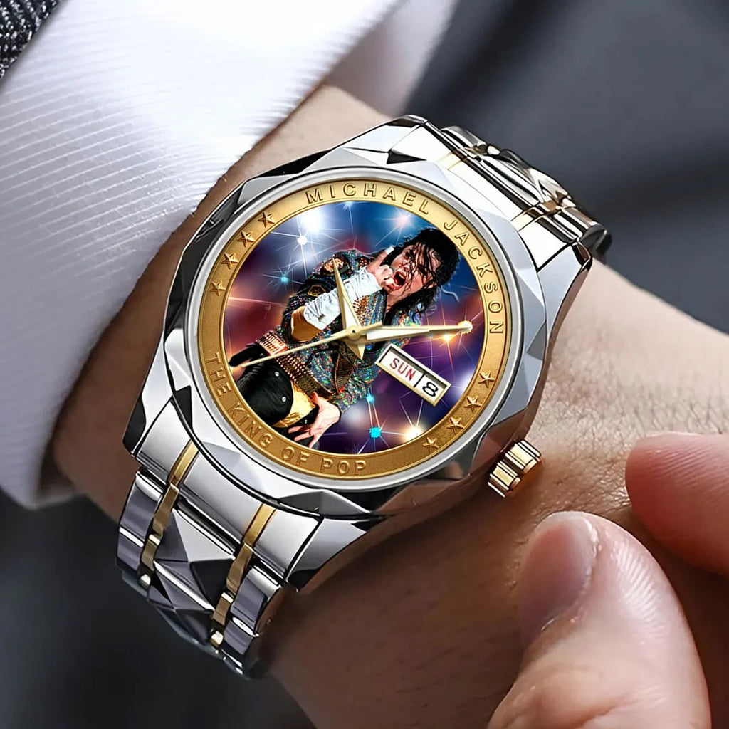 Michael Jackson Alloy Luxury Quartz Watch – HOATT20806