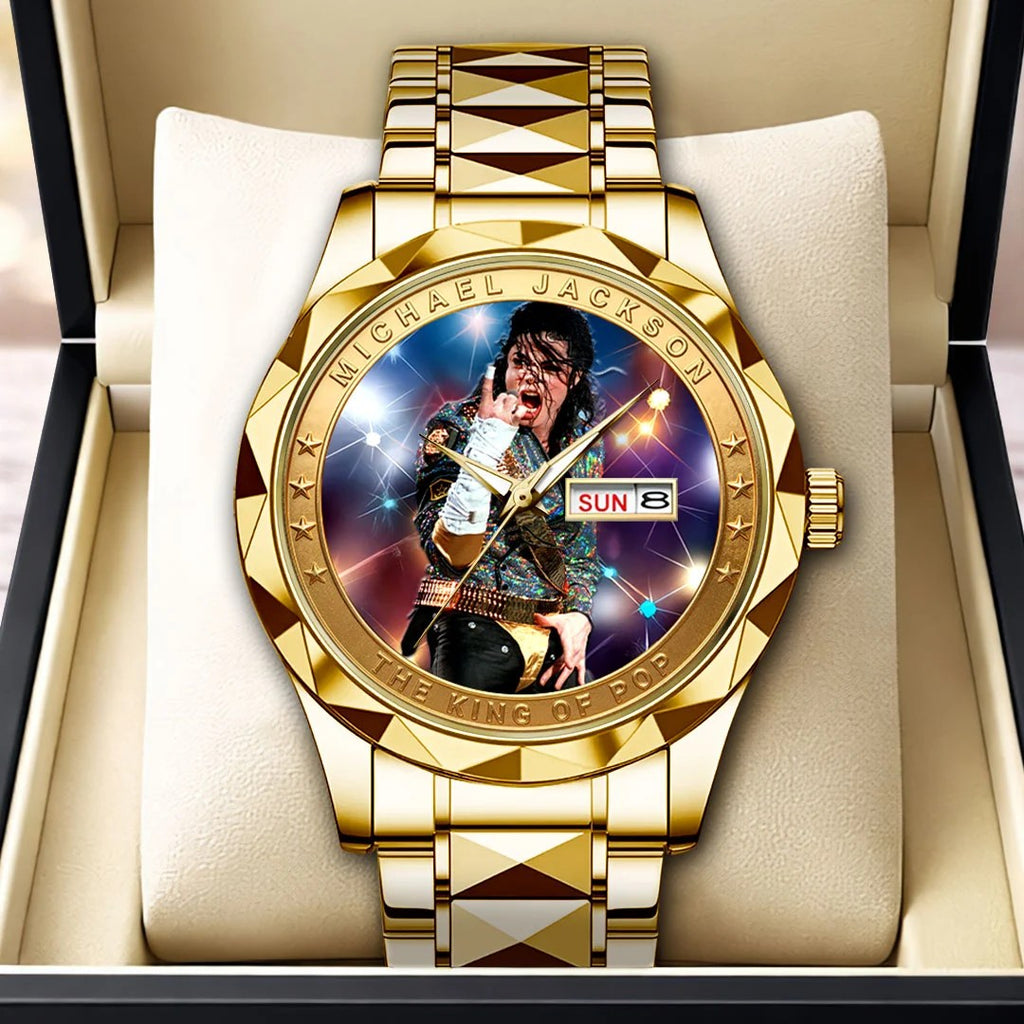 Michael Jackson Alloy Luxury Quartz Watch – HOATT20806