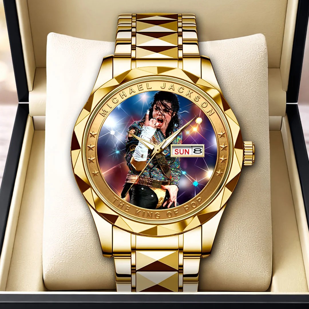 Michael Jackson Alloy Luxury Quartz Watch – HOATT20806