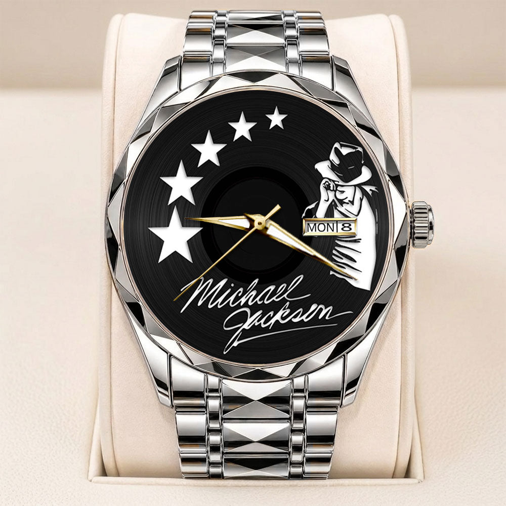 Michael Jackson Alloy Luxury Quartz Watch – TANTN24887