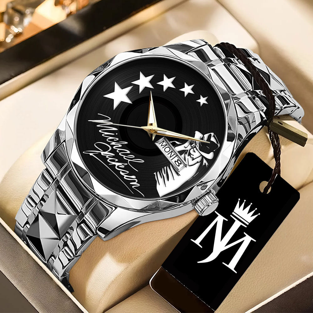 Michael Jackson Alloy Luxury Quartz Watch – TANTN24887