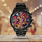 Michael Jackson Black Stainless Steel Watch – TMTHU7593