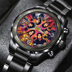Michael Jackson Black Stainless Steel Watch – TMTHU7593