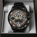 Michael Jackson Black Stainless Steel Watch – TMTHU9402