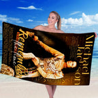 Michael Jackson Rectangle Beach Towel – HOATT19196