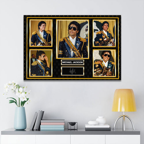 Michael Jackson Rectangle Canvas With Inner Frame – HOATT19234