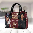 Michael Jackson Leather HandBag – TMTHU9331