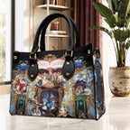 Michael Jackson Leather HandBag – TMTHU9769