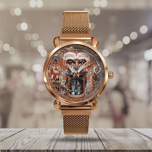 Michael Jackson Mesh Strap Quartz Watch – TMTHU6501